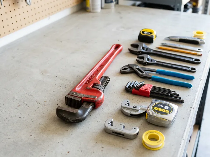 Professional plumbers in Diamond, MO equipped with top-tier tools for residential and commercial plumbing services.